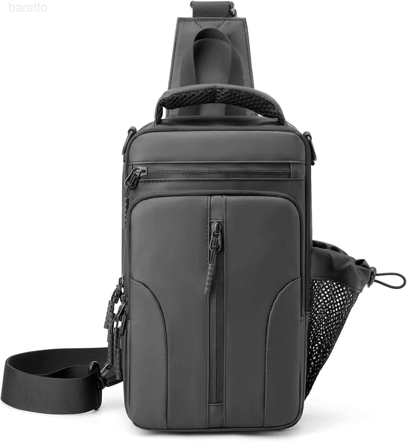 Theft Crossbody Backpack Shoulder Sling Bag Men Women One Strap Motorcycle Messenger Bag Daypack for Cycling Z250909