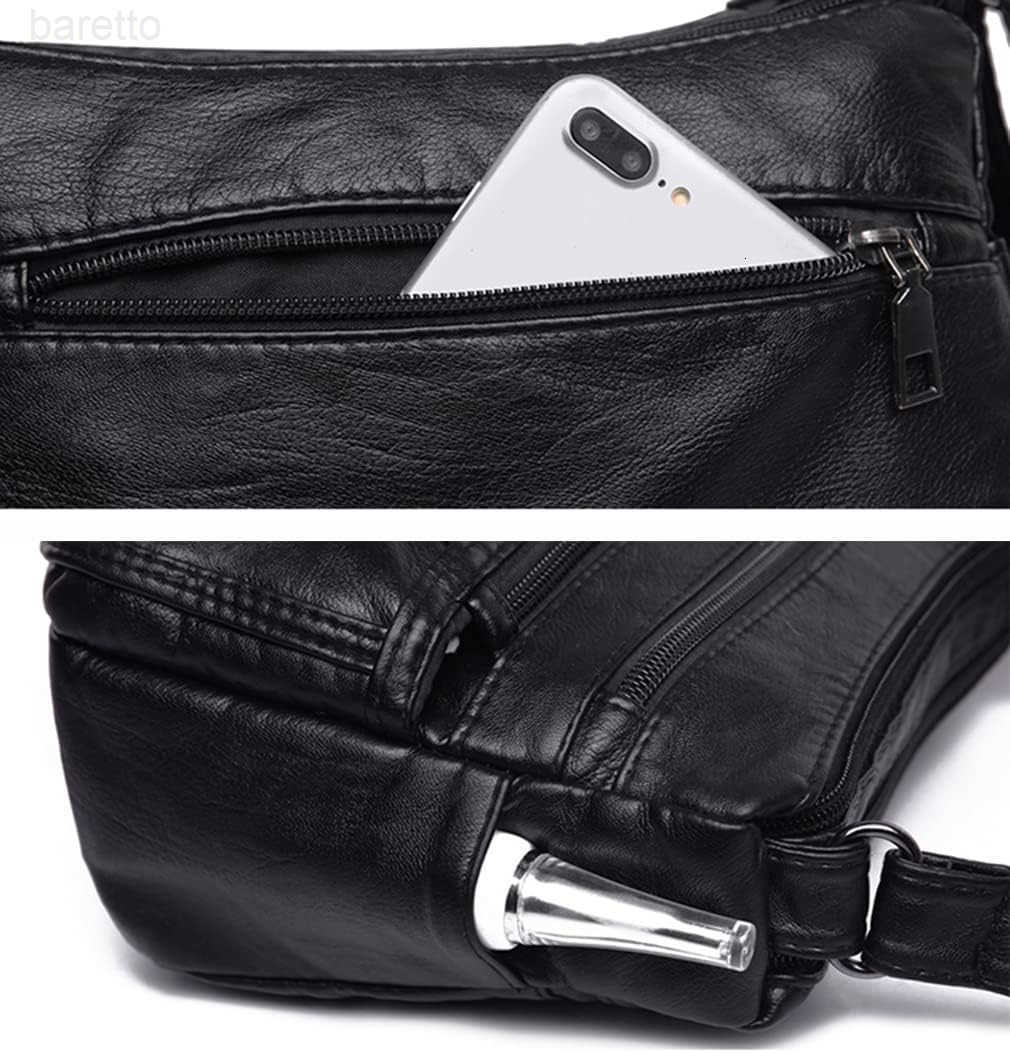 Bags for Women Waterproof Shoulder Bag Messenger Bag Casual PU Leather Ladies Purse Handbag Cross Body Hand Bag Z250909