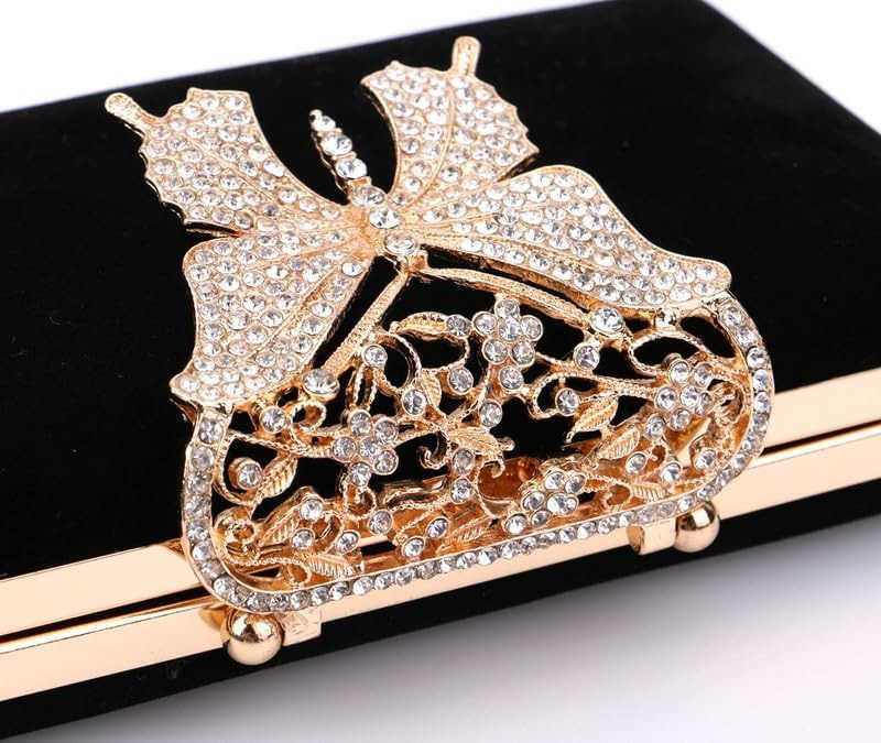 Evening Clutch for Women Shiny Evening Bag Purses Gorgeous Handbags for Feast Party Wedding Z25909