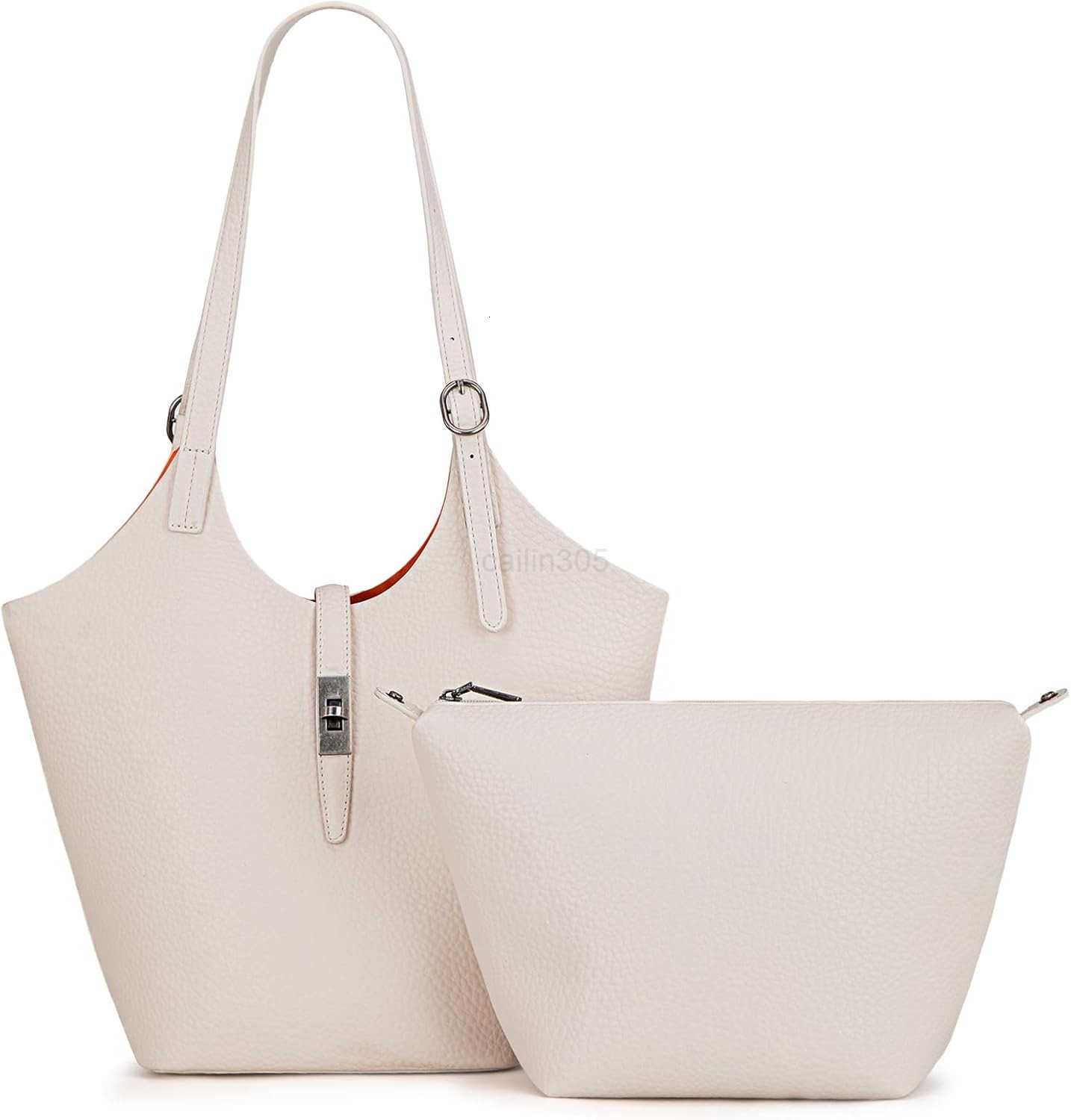 West Hobo Bag for Women Shoulder Purse Handbags with Detachable Makeup Bag Z25909