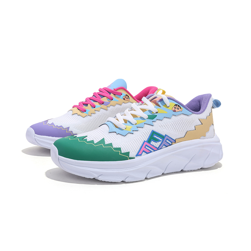 Jifffly Crayon Shin-chan Collaborative Women's Sneakers - High Heel Running Shoes JFY-237CS