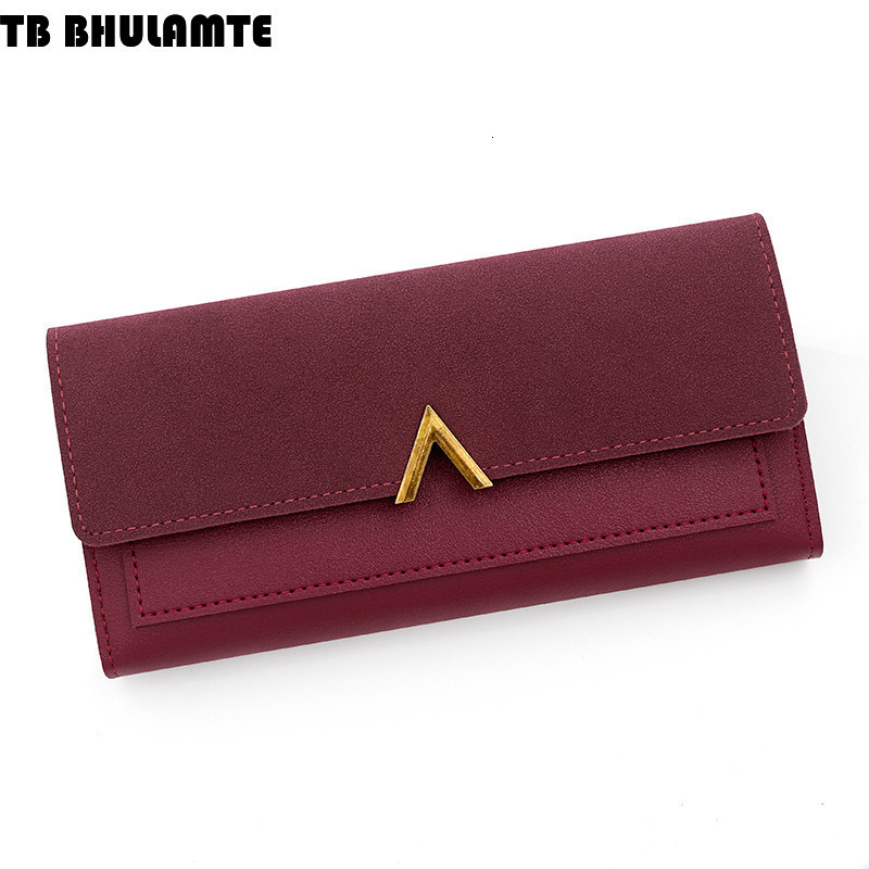 TB BHULAMTE Designer Wallet New Women's Wallet Fashion Simple Luxury Bag Women's PU Long Wallet Money Clip Multi-card Slot Card Holder Clutc