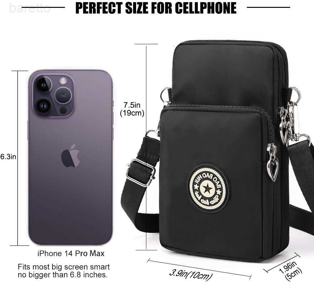 Crossbody Bags for Women Universal Pouch Wallet Cell Phone Purse Lightweight Pockets Handbags Mini Shoulder Bag Z250909