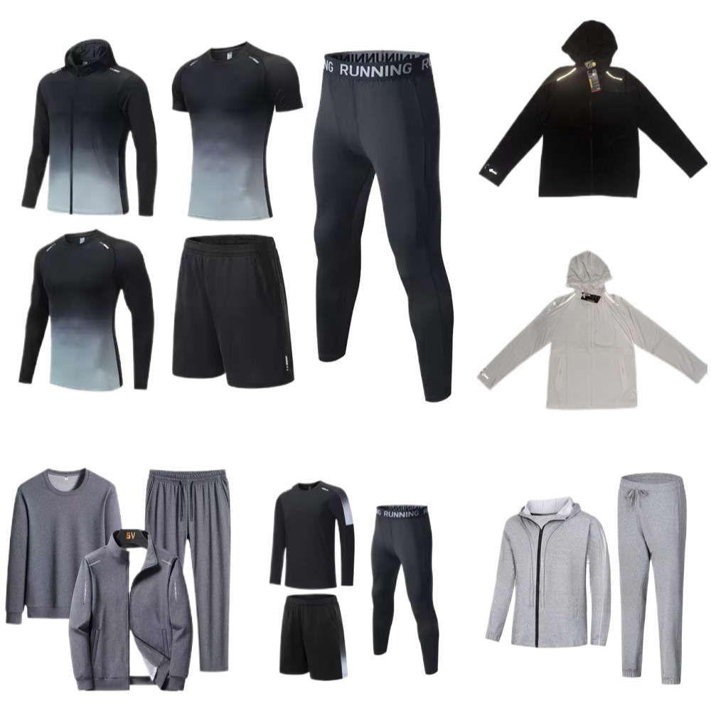 under armoure High quality underamour Men 3-piece set tracksuit armoure Sportwear Suit Brand Tech Zipper Hoodie Men Casual Sweatshirt Jogger Pants Set Sweatpants