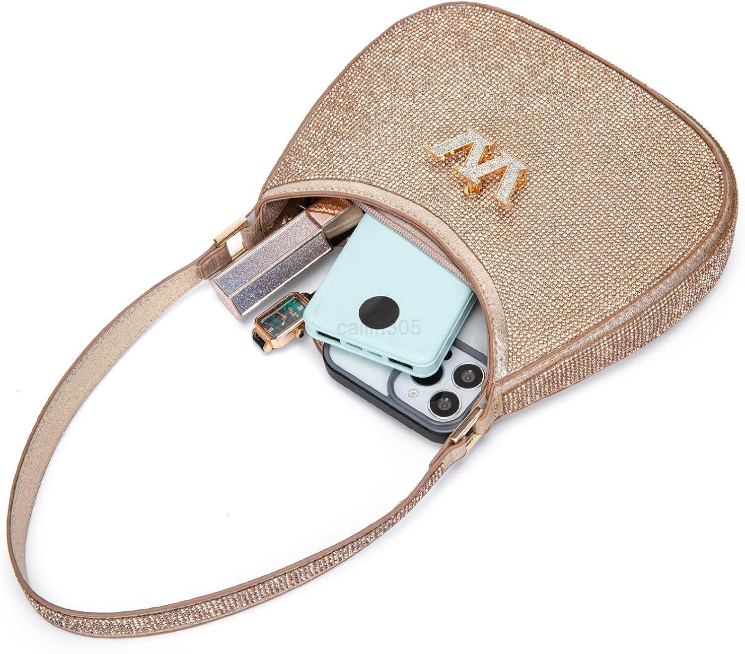Evening Handbags Sparkling Crystal Purse Daily Casual Shoulder Bag Z25909