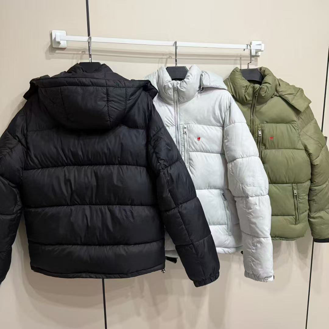 Hot-selling designer men's cotton-padded jackets, men's and women's polo shirts, embroidered coats, cotton jackets, and thick winter coats.