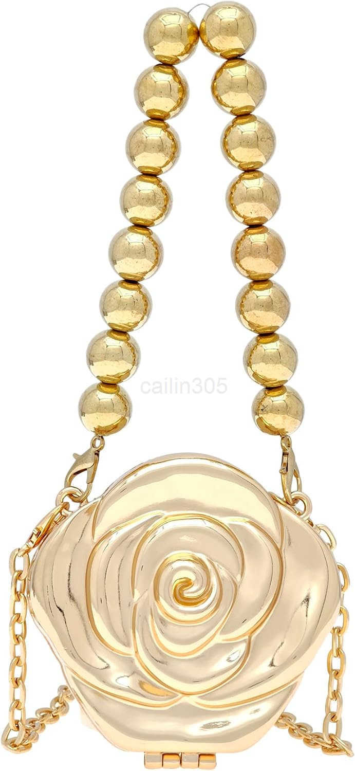 Mini Glossy Chain Crossbody Evening Bag Sparkly Clutch Purses Shoulder Handbag Bags Z25909