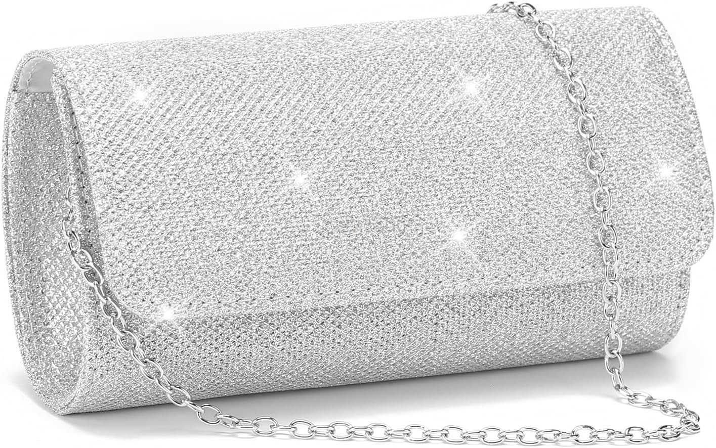 Purses for Women Evening Bag with Detachable Chain Ladies Sparkling Party Handbag Wedding Bags Z25910