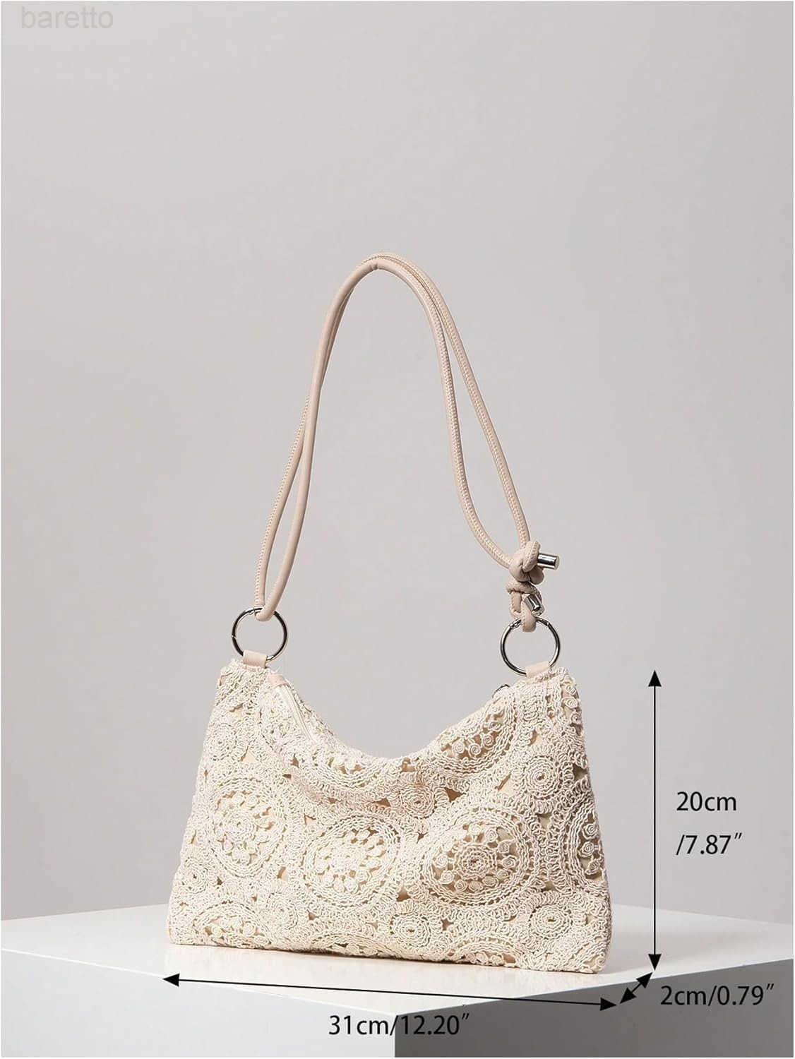 Womens Hobo Purse Checkered Zip Up Shoulder Bag Casual Handbag Z250909