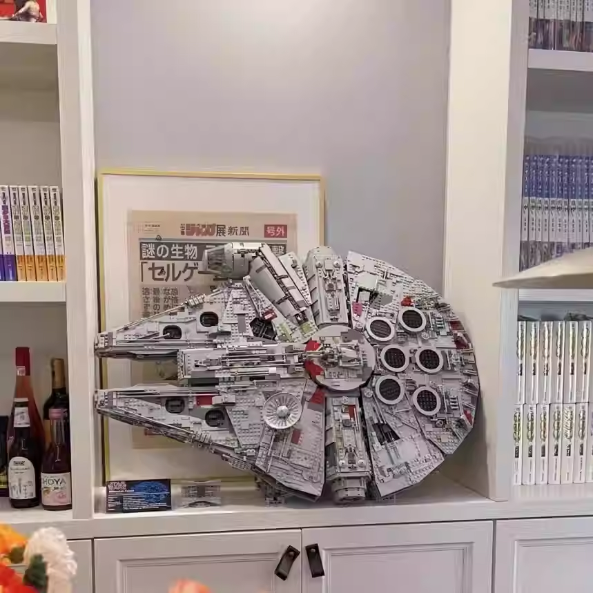 Top quality compatible with Leg0 Millennium Falcon building blocks assembly high difficulty large adult toy gift Figures S25926