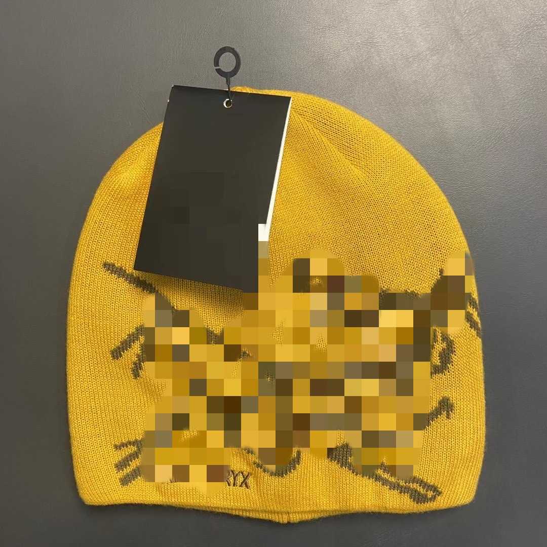 Autumn Winter Fashion Versatile Alphabet Knitted Hat Casual Warm Cold Hat Unisex Knit Hat L250908 1O00Z