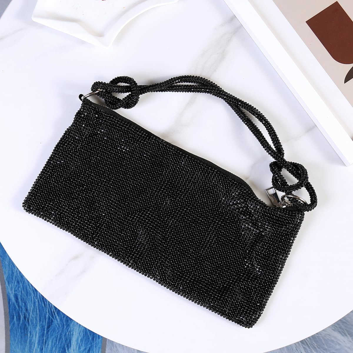 Womens Evening Handbags Rhinestone Evening Bags for Women Clutch Purses Handbags for Ladies Wedding Party Z25909