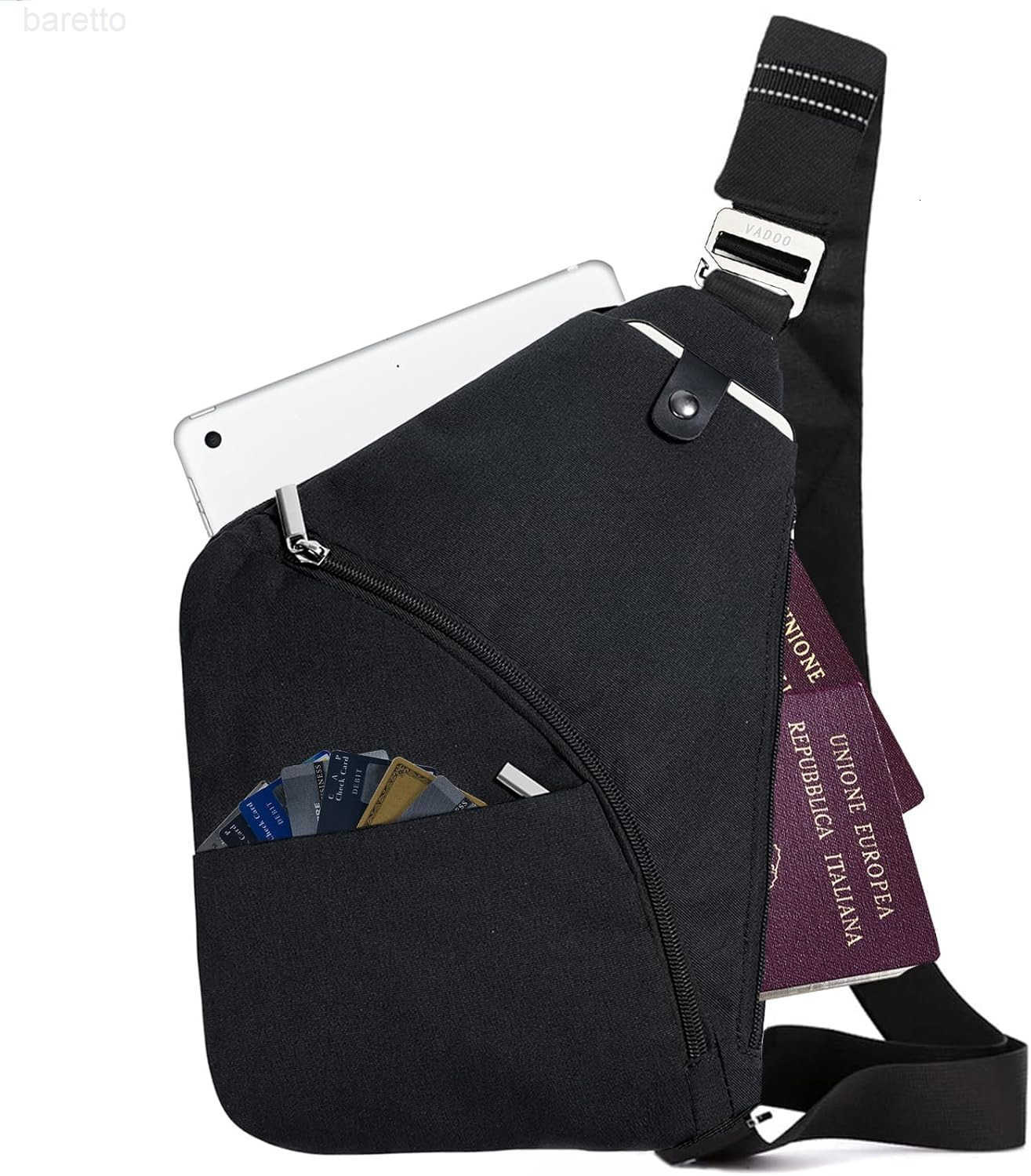 Sling Bag for Men and Women Anti theft Crossbody Bag Lightweight Shoulder Chest Bag for Travel Gym Z250909