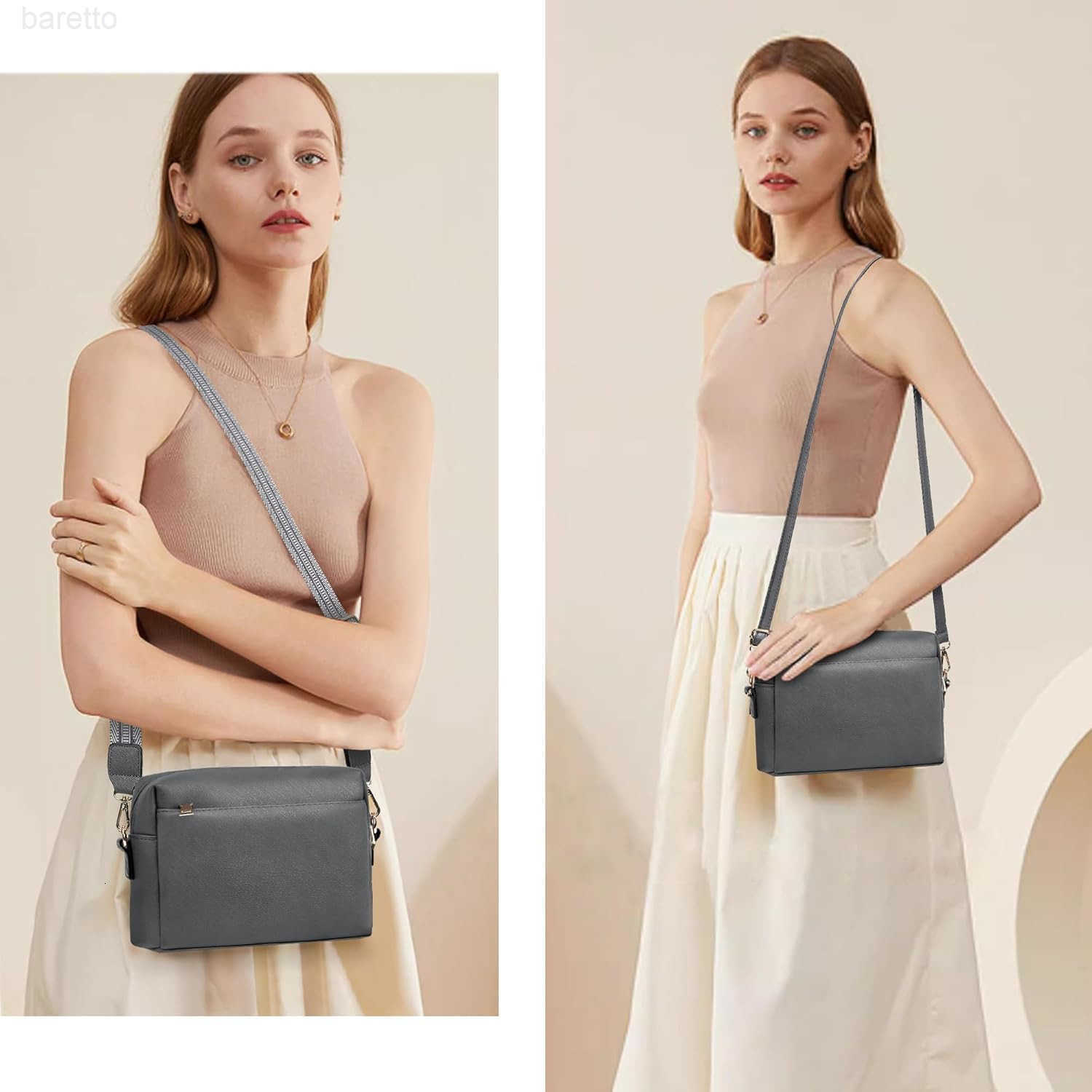 Crossbody Bags for Women Vegan Leather Purses Womens Shoulder Handbags Wallet Satchel Cross Body Purse Z250909