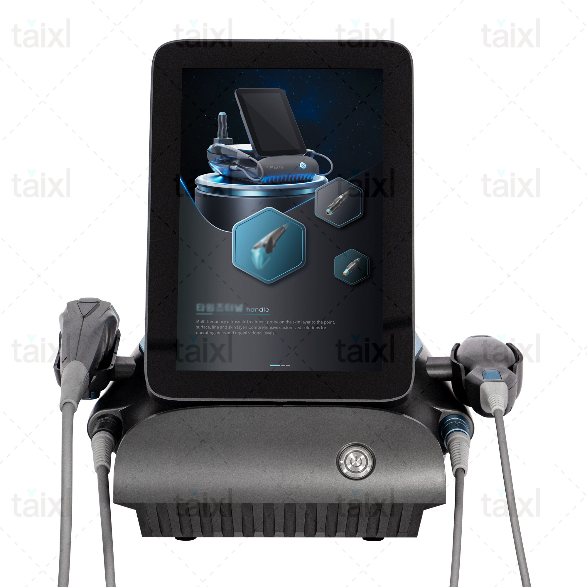 Professional Titanium Ultrasound 3 In 1 Enhance Cell Vitality And Cell Metabolism Anti-Aging Beauty Instrument Spa