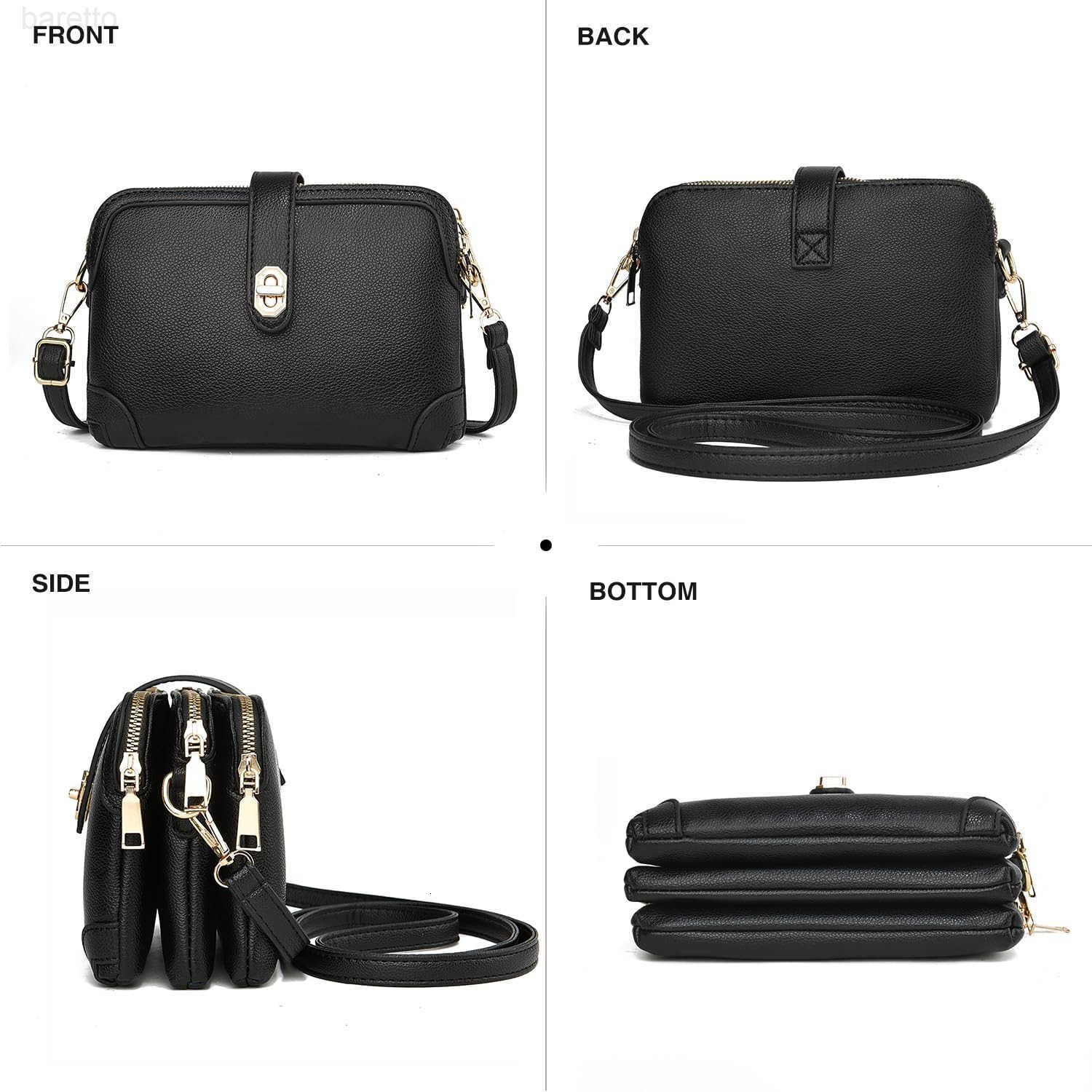 Small Crossbody Bags for Women Fashion Cell Phone Purse Ladies Multiple Pockets Shoulder Handbags Lightweight Wallet Z250909