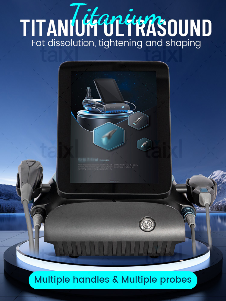 Professional Titanium Ultrasound 3 In 1 Enhance Cell Vitality And Cell Metabolism Anti-Aging Beauty Instrument Spa