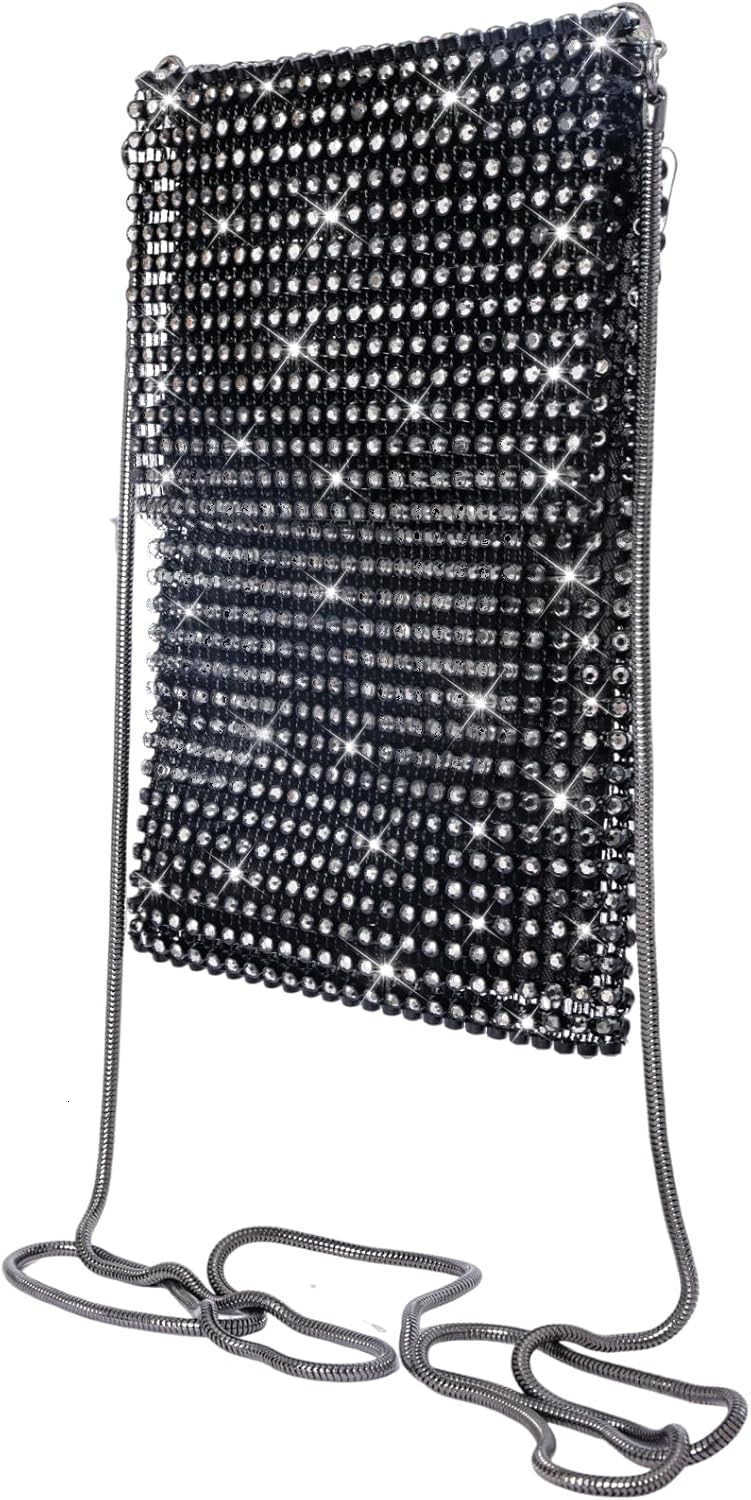 Purses Womens Evening Handbags Crossbody Clutch Purse Crystal Rhinestone Bag Small Shoulder Sparkling Wedding Party Bag Z25909