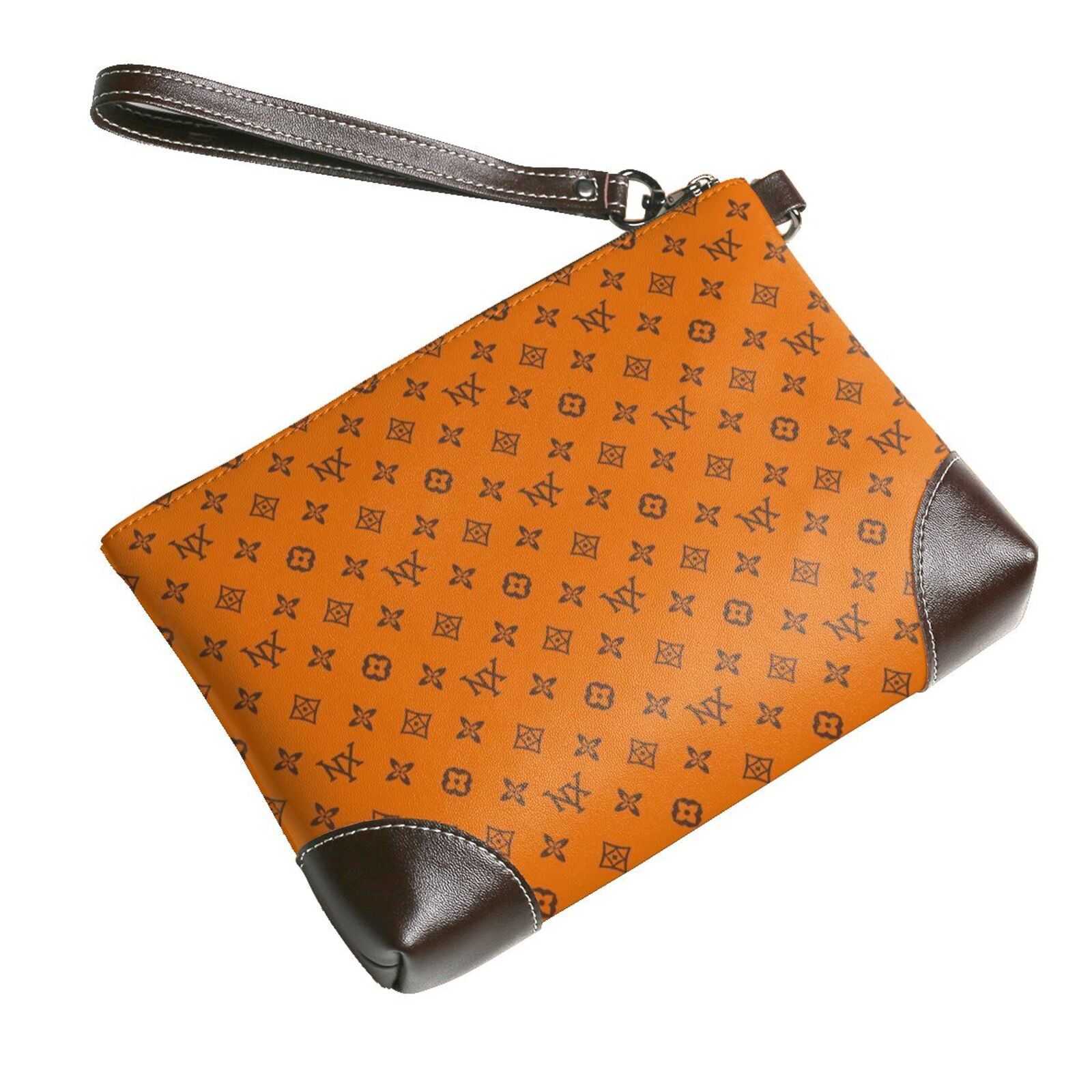 NXY Clutch Bags Designer Woman Purses Men Luxury Bag Large Purses Vintage Print Leather Wallet Women Handbags 250909