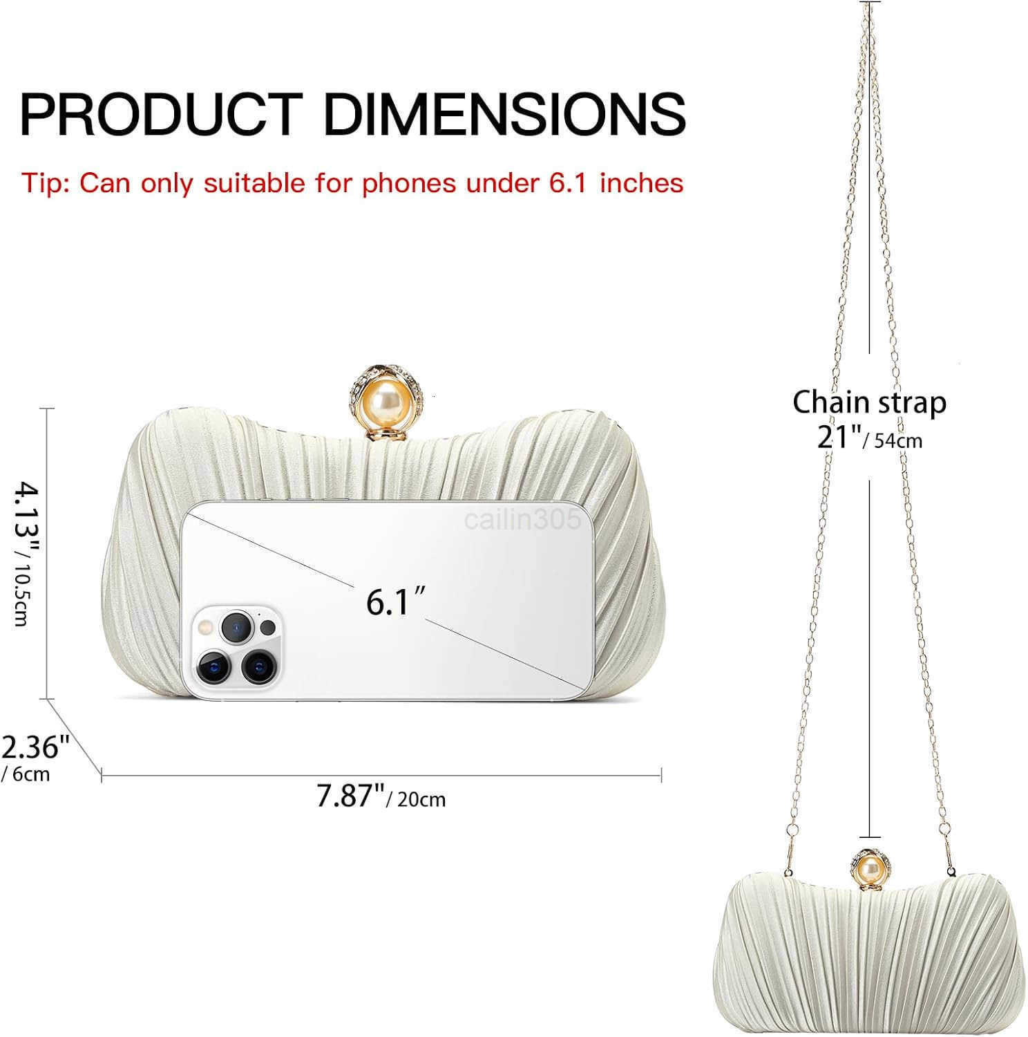 Clutch Purses for Women Evening Bag Pleated Satins Clutch Purse Luxury Handbags for Wedding Party Z25909