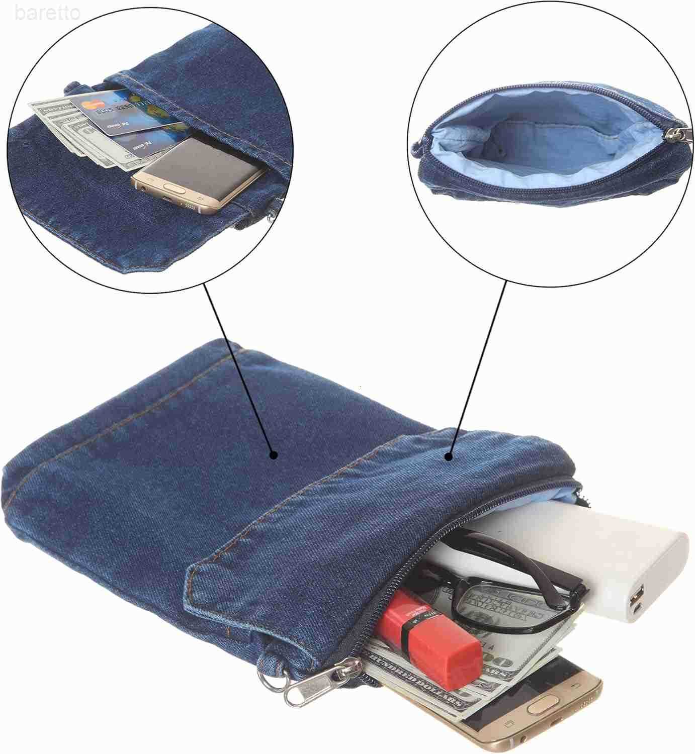 Small Denim Purse Blue Jean Purse Shoulder Bag Denim Crossbody Bags for Women Z250909