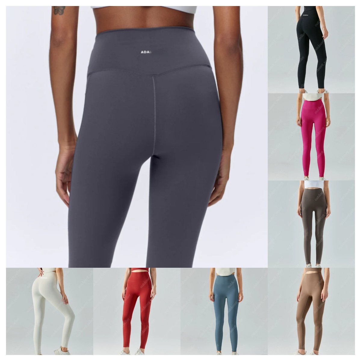 2025 10A Ada Yoga leggings Women pants Outfits Sports Adanolaly hoodie yoga Fashion Ladies Exercise Fitness Wear Girls Running Ninth Pants Adanolaly leggings 234