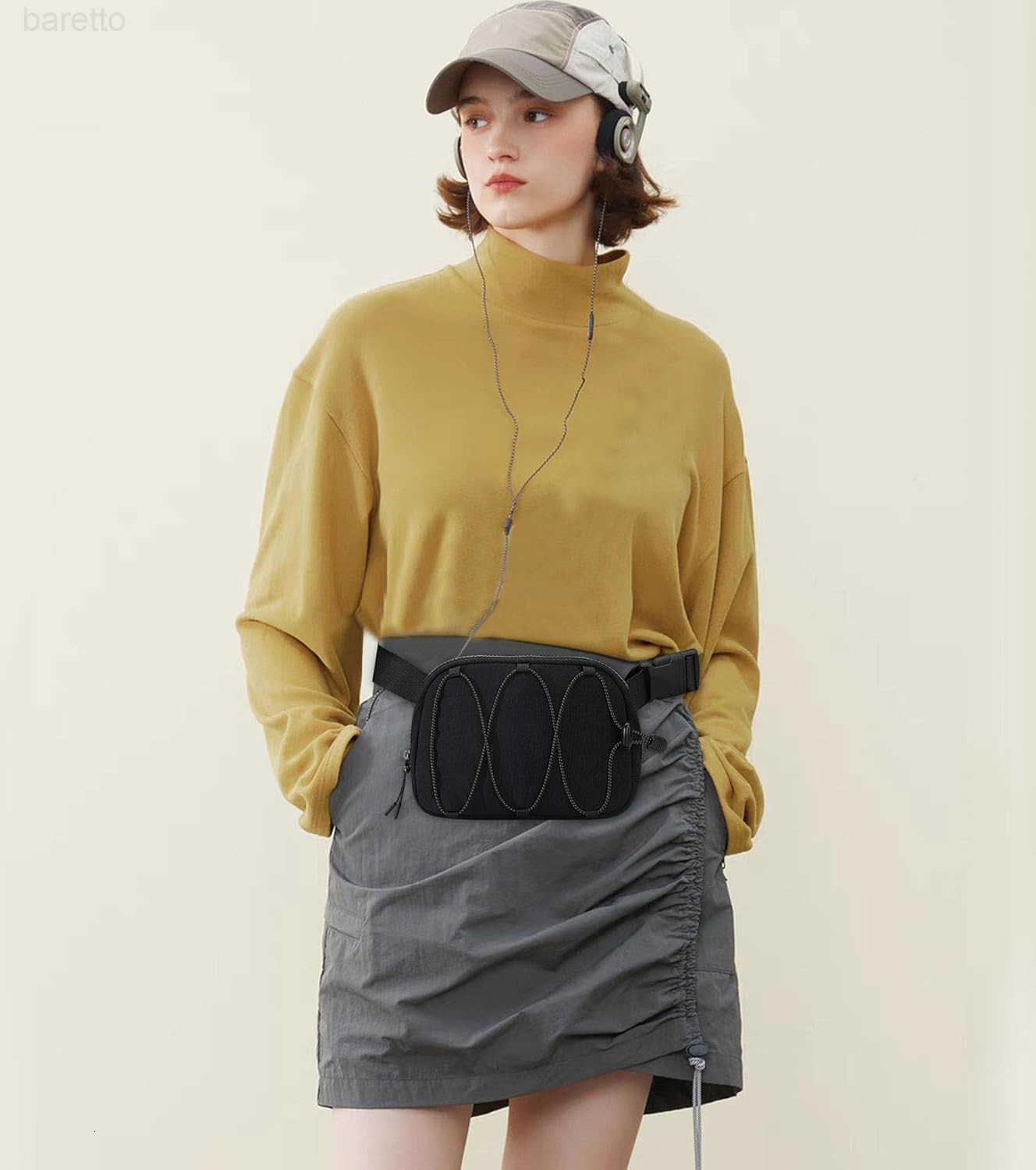 Small Crossbody Bags for Women Belt Bag Fanny Pack with Adjustable Strap Z250909