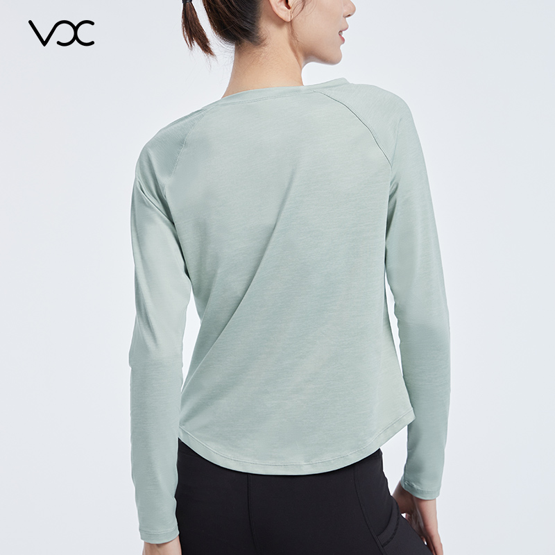 Women's Long Sleeve Top Breathable Quick Dry Extended Sleeve