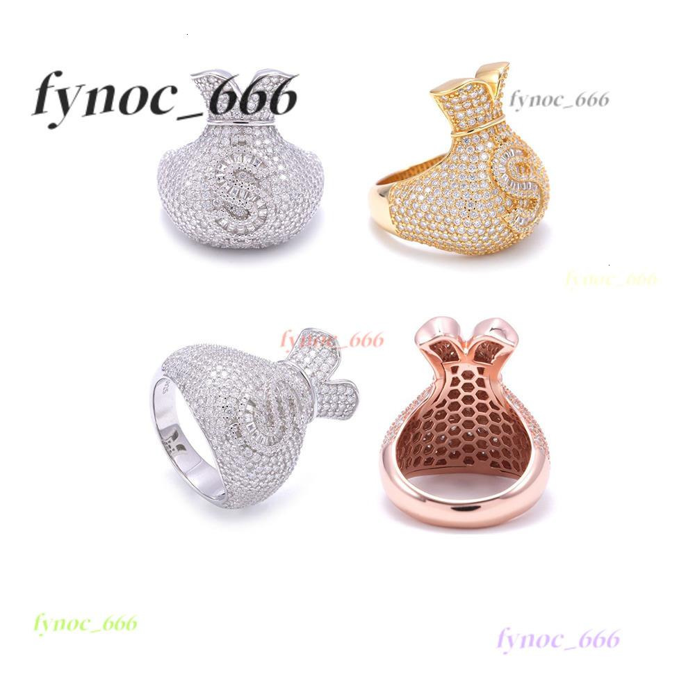 New Arrival Custom House Hip Hop 925 Sterling Silver Champion Mens Moissanite Ring Fashionable Hip Hop Style