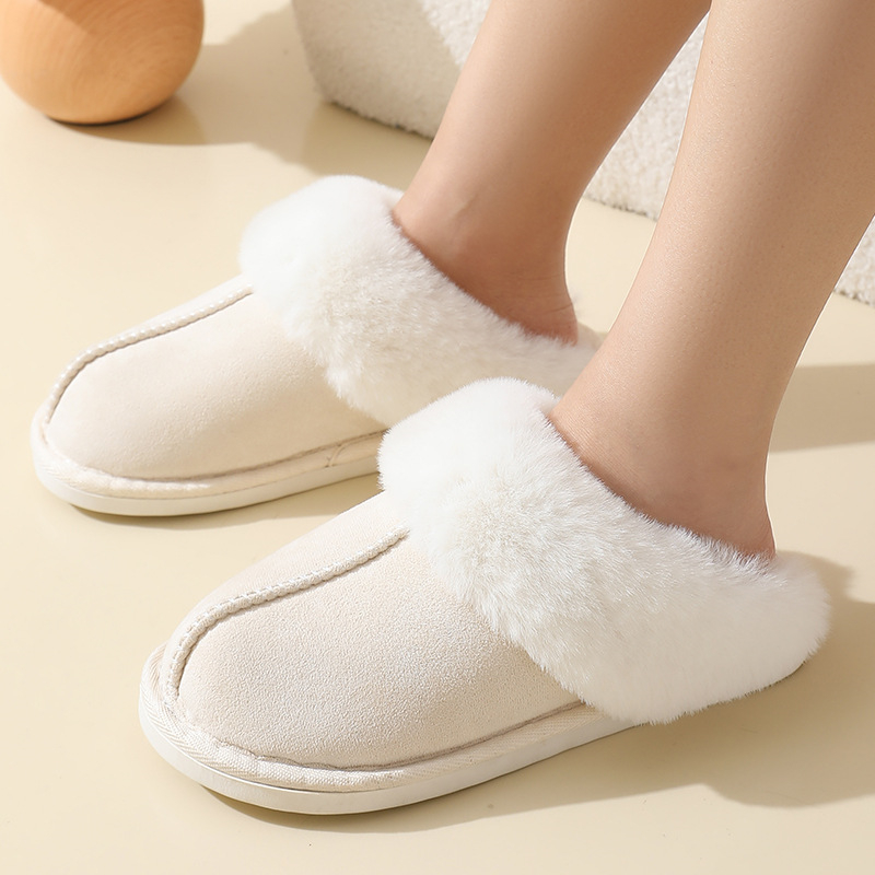Free shipping designer Slippers Popular winter cotton slippers for men and women thick soled warm slippers for indoor use at home