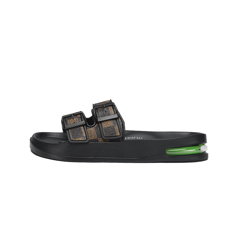 Designer slippers free shipping 2025 new thick sole premium texture casual sports sandals for men outdoor indoor