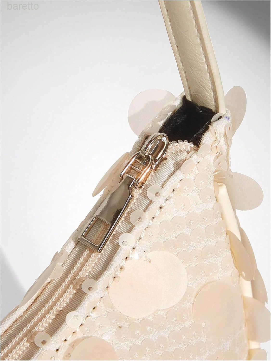Womens Y2K Sequin Shoulder Handbags Single Strap Club Evening Bag Purses Z250909