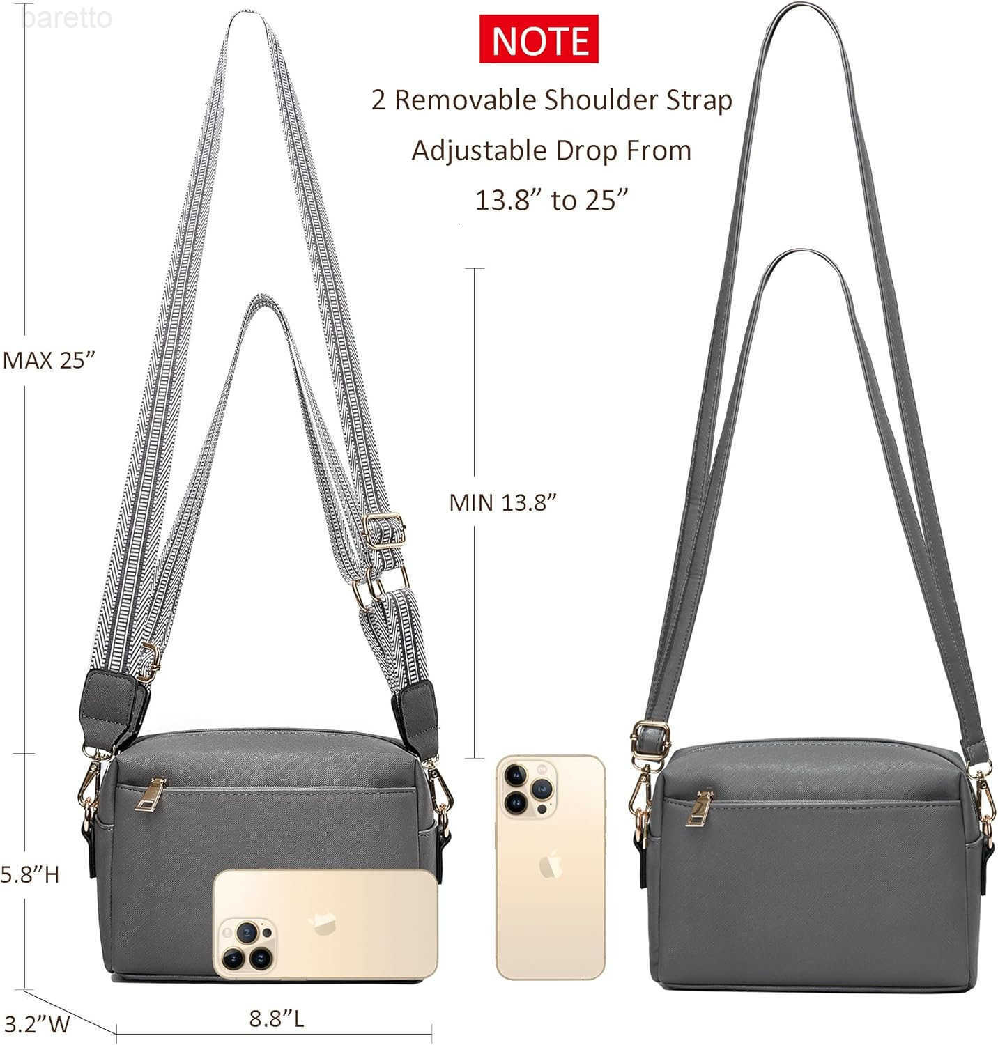 Crossbody Bags for Women Vegan Leather Purses Womens Shoulder Handbags Wallet Satchel Cross Body Purse Z250909