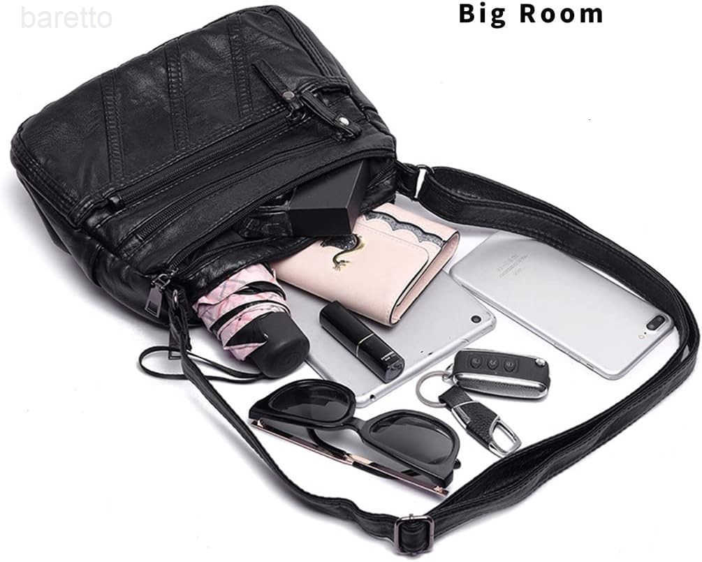 Bags for Women Waterproof Shoulder Bag Messenger Bag Casual PU Leather Ladies Purse Handbag Cross Body Hand Bag Z250909