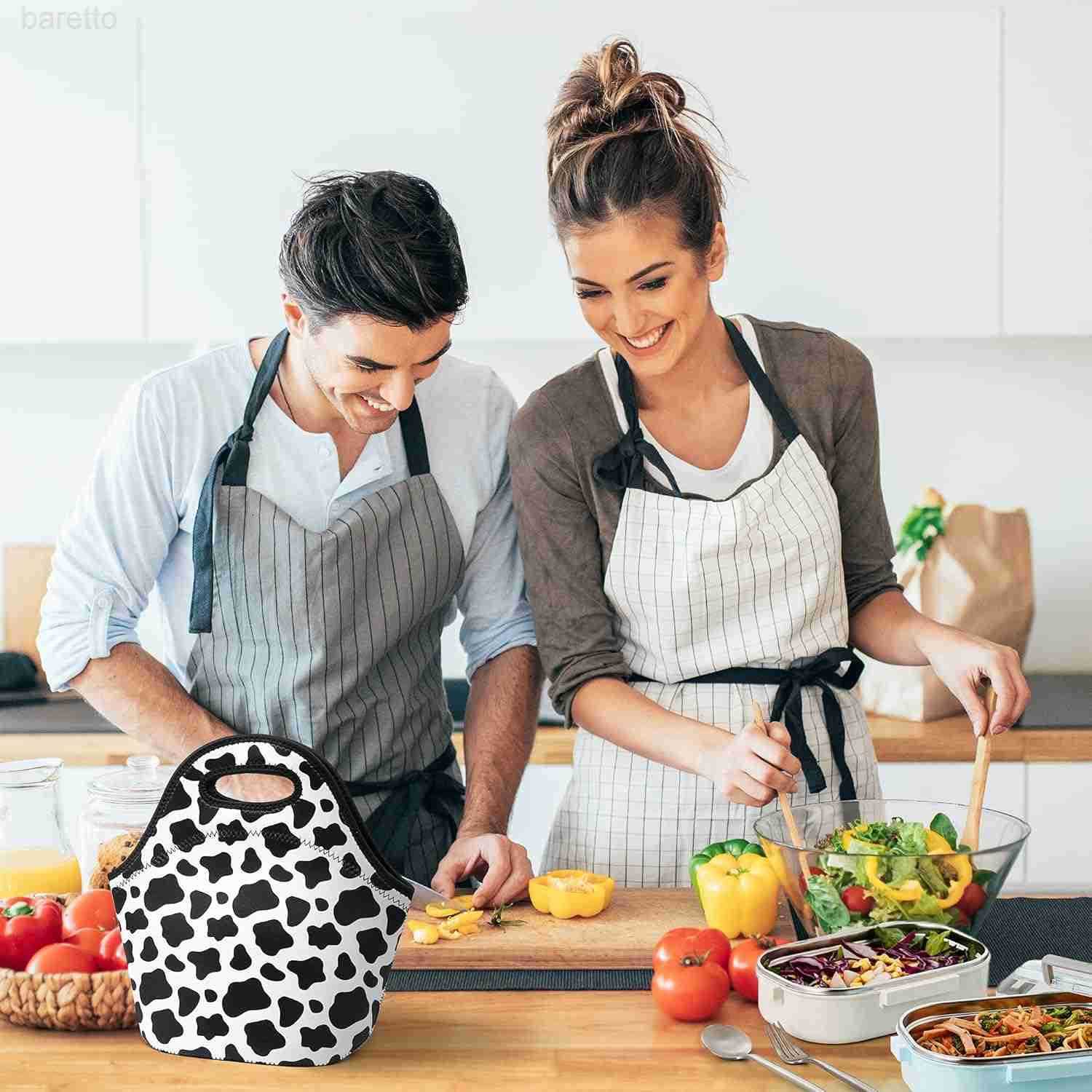 Lunch Bag Thermal Insulated Lunch Tote Bag with Detachable Shoulder Straps Lightweight Reusable Lunch Bag for Women Men Z250909