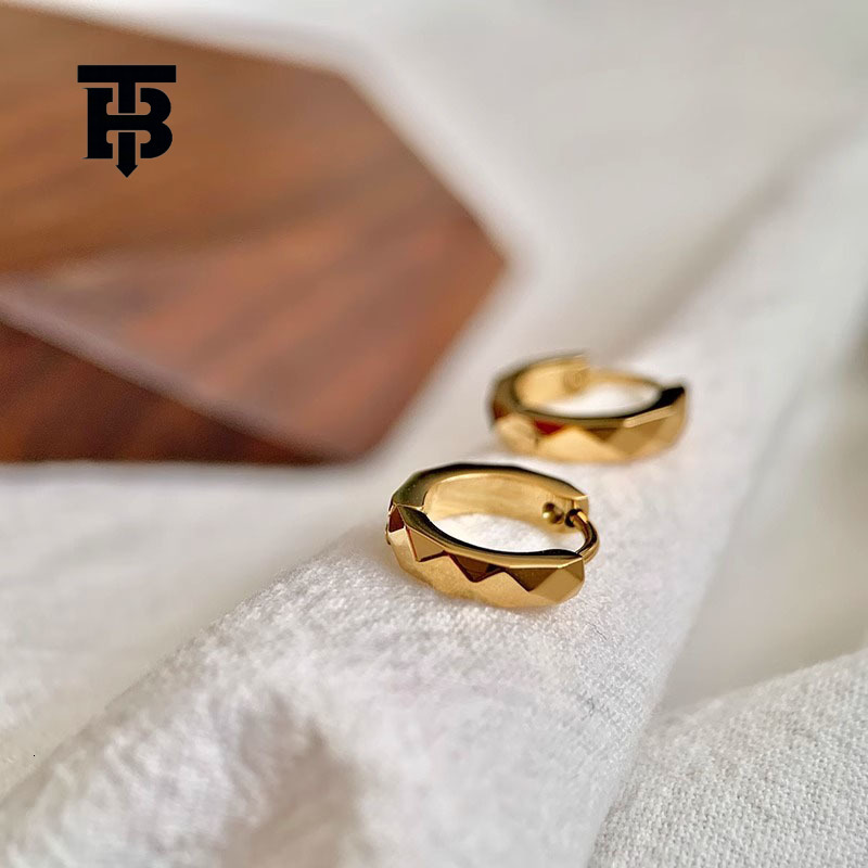 TB BHULAMTE Free Shipping New Designer Accessories Trend Popular Unique High-end Ear Bone Stud Hoop Earrings For Men And Women