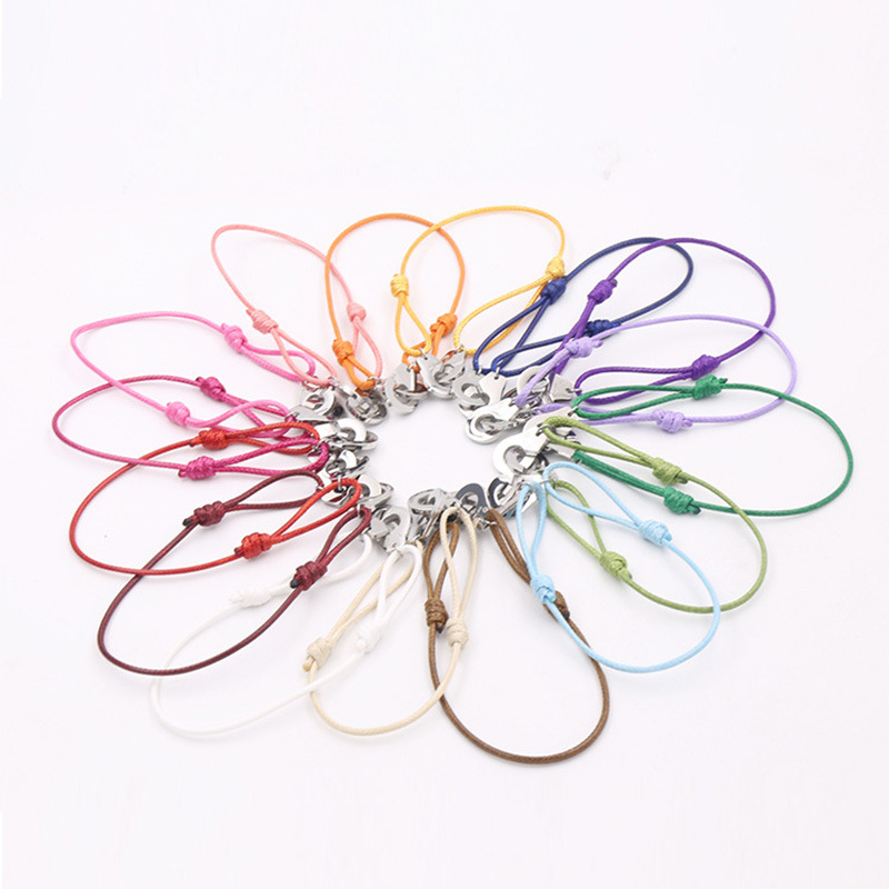 Versatile Telescoped Cuffed Wax Cord Accessory Stylish and Securely Fitted