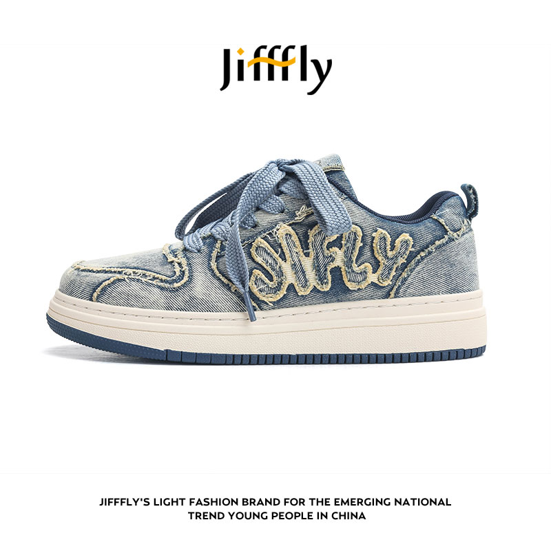 Jifffly free shipping designer shoes men's autumn winter new versatile trendy sneakers casual sports couple versatile running shoes size 36-44 bl