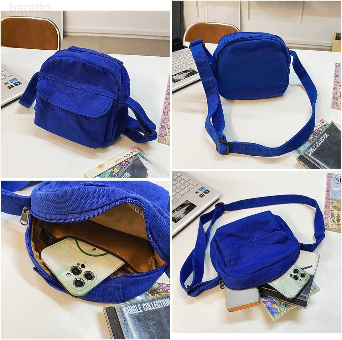 Small Crossbody Bag Cute Purse Mini Canvas Crossbody Purse Phone bag Z250909