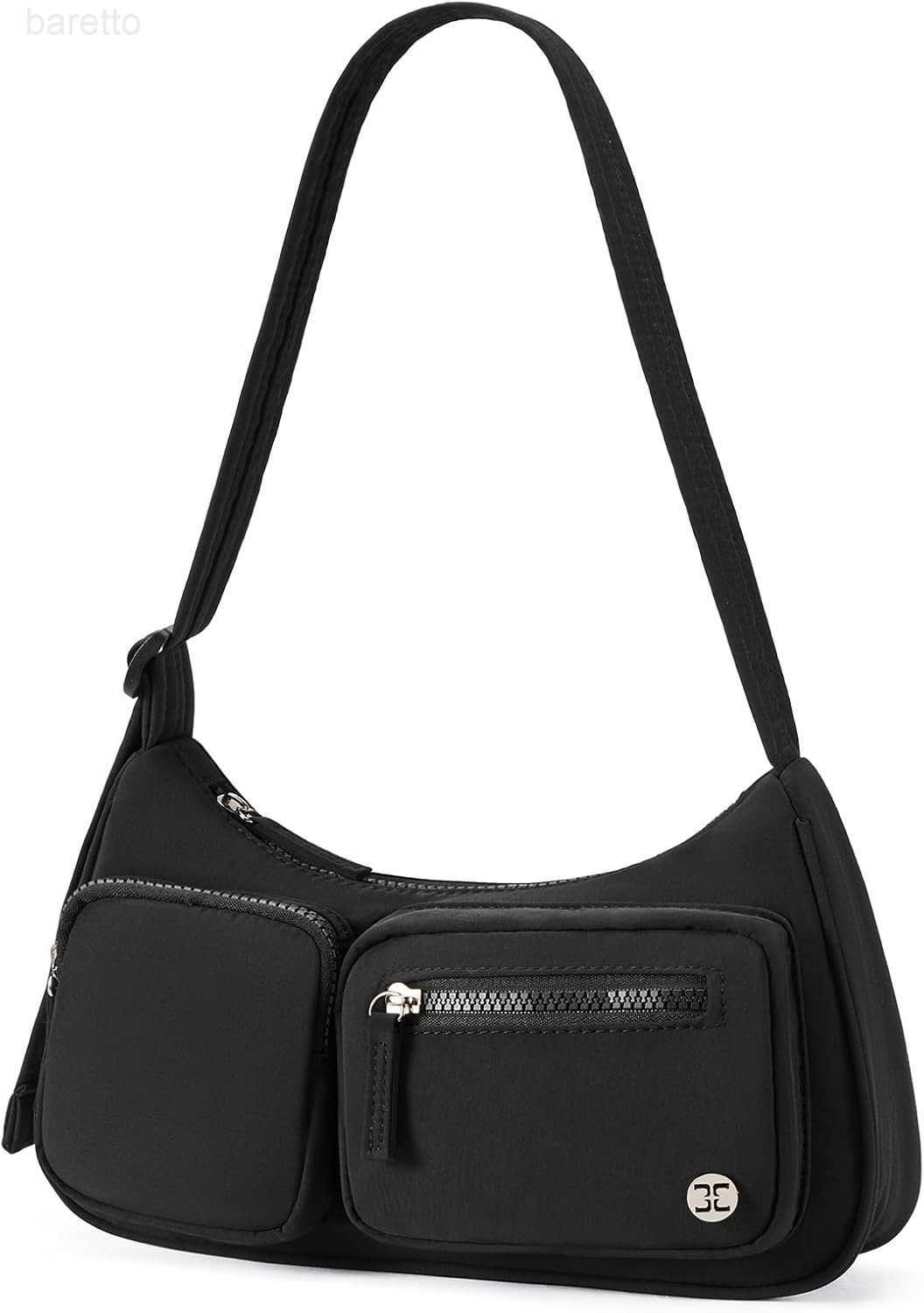Nylon Shoulder Bag for Women Y2K Trendy Purse Crescent Bag Cute Handbag Z250909