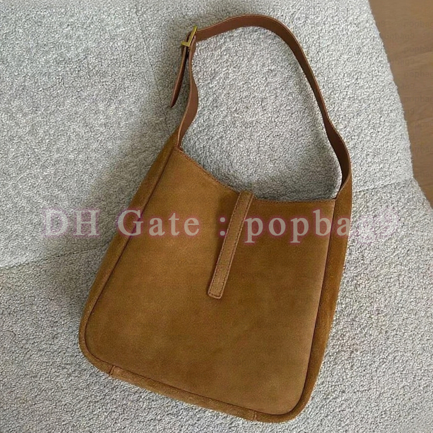 suede designer bag bucket bag tote bag hobo luxury purse shoulder bag underarm bag women handbag clutch bag adjustable strap top quality real leather brown suede bag