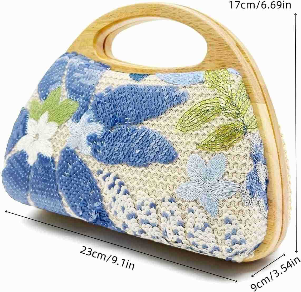 CluTCh Handbags Women Beach Crossbody Handwoven Summer Purse Wallet Top handle Evening Bag for Wedding Party Z25909