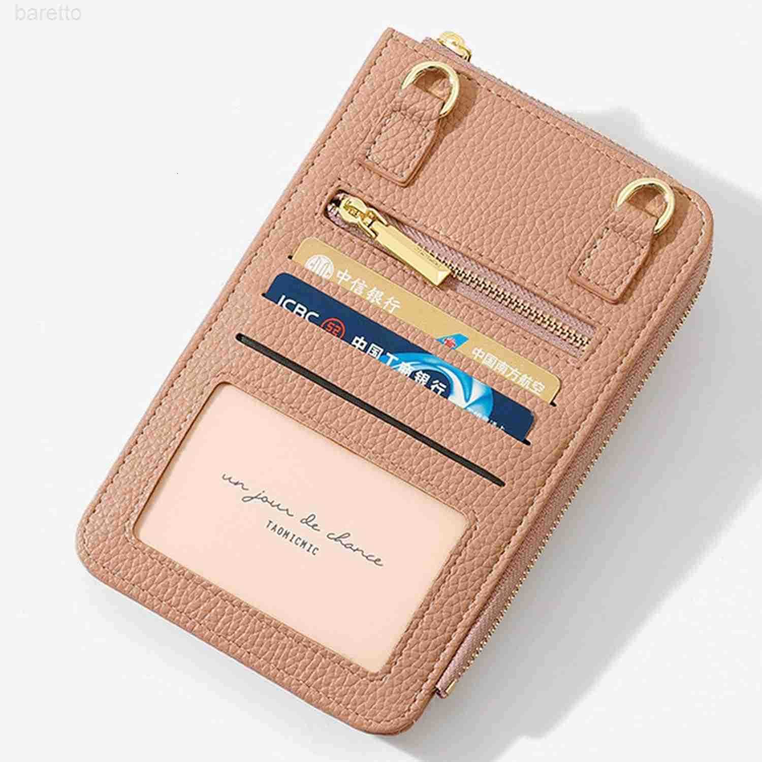 Crossbody Bag Cellphone Purse Fanny Pack Travel Sling Zip Pouch Card Holder Handbag Wallet Lanyard Case Casual Daypack Pink Z250909