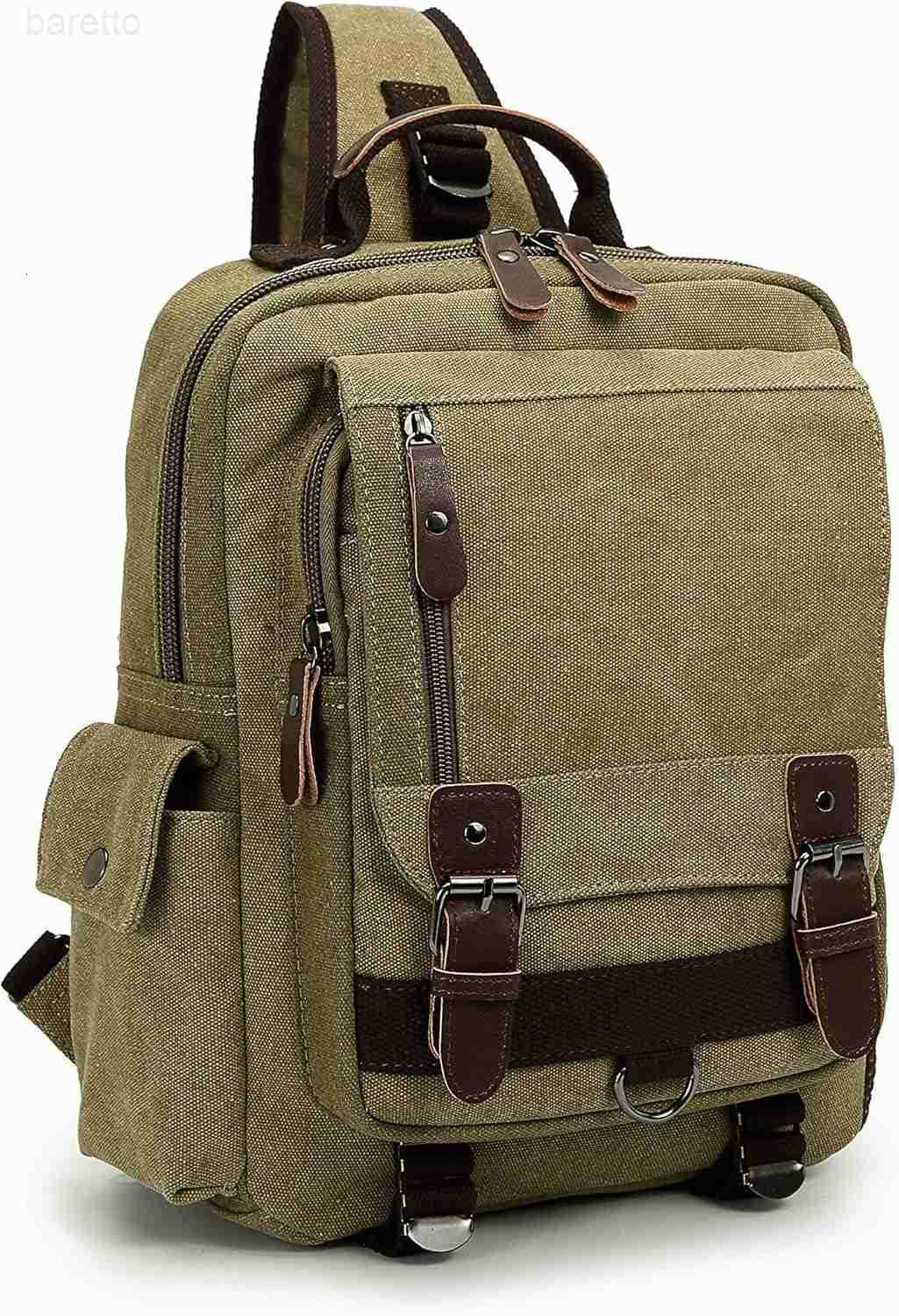 Canvas Messenger Bag Sling Bag Crossbody Bag Shoulder Bag Retro Cross Body Handbags Z250909