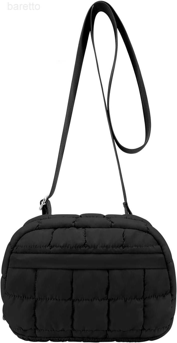 Crossbody Bags for Women Quilted Puffer Belt Bag Fanny Pack Cross body Purse with Adjustable Strap Z250910
