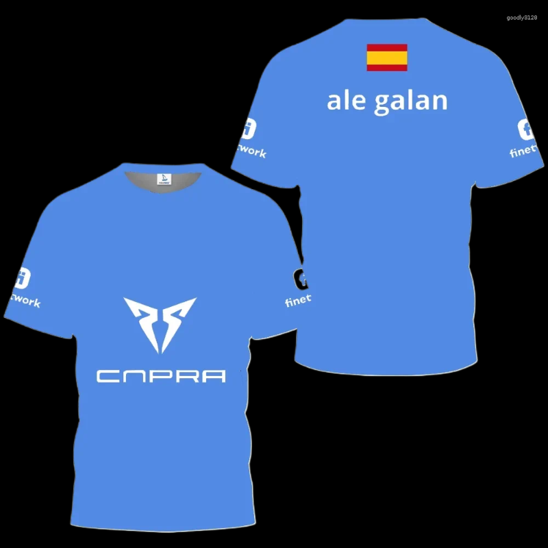 Men's T Shirts 2025 Padel Sports Round Neck High Quality Summer Breathable 3D Printed T-shirt Outdoor Casual Loose