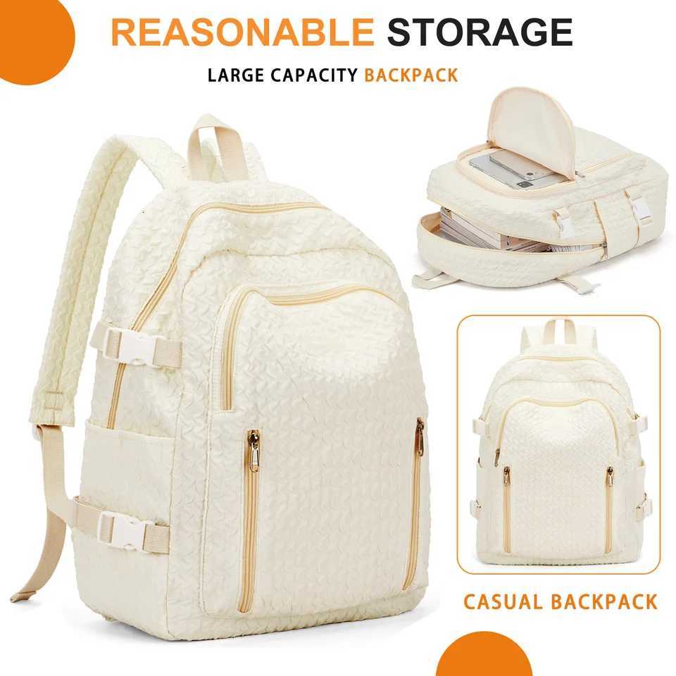 Backpack for Women Men Casual School Backpack Teen 156 inch Bookbag Lightweight Travel Rucksack College Laptop Backpack H250908