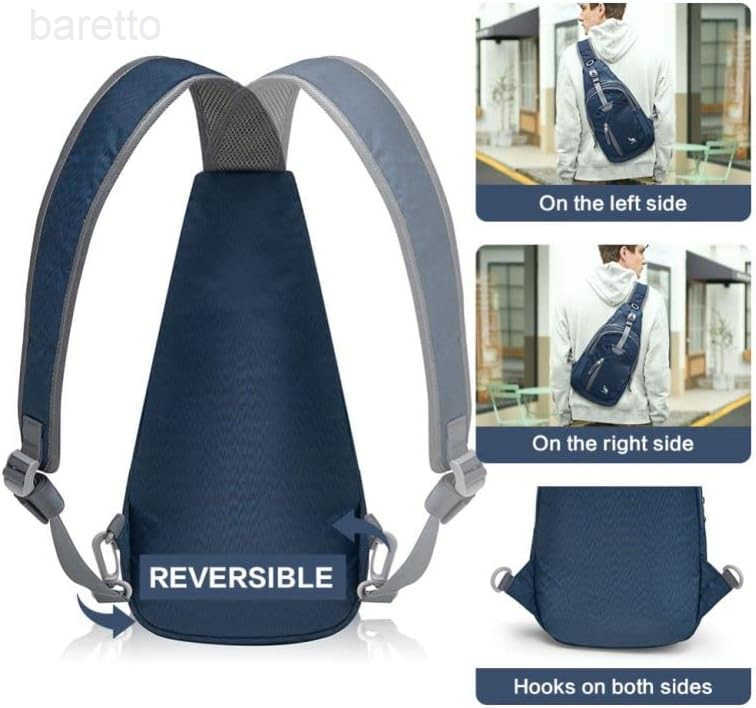 Sling Bag Crossbody Bags Men Travel Hiking Chest Daypack for Women One Strap Backpack Lightweight Over Shoulder Bag Z250909