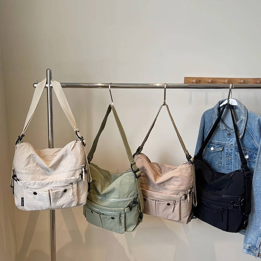 Women's Fashion Backpack New Lightweight Multi Layer Travel Bag Detachable Front Bag Handbag Autumn New Designer design Backpack Back
