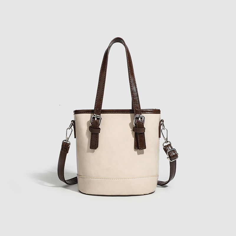 new solid color design women s handbag luxury leisure bag simple single shoulder crossbody bag designer bag bucket bag single shoulder bag